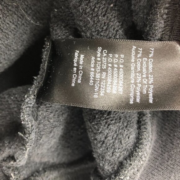 Aritzia TNA Whitecap Hoodie in Black and White graphic  TNA 1984 size XXS - Picture 14 of 16